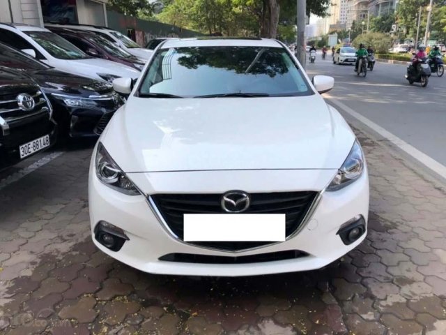 Cần bán xe Mazda 3 1.5 AT 2016, màu trắng, chính chủ