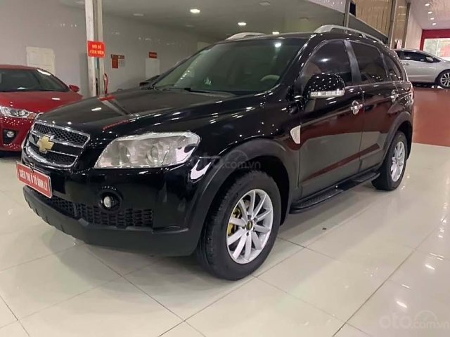 Bán xe Chevrolet Captiva 2.4MT 2008, màu đen số sàn, giá chỉ 235 triệu0