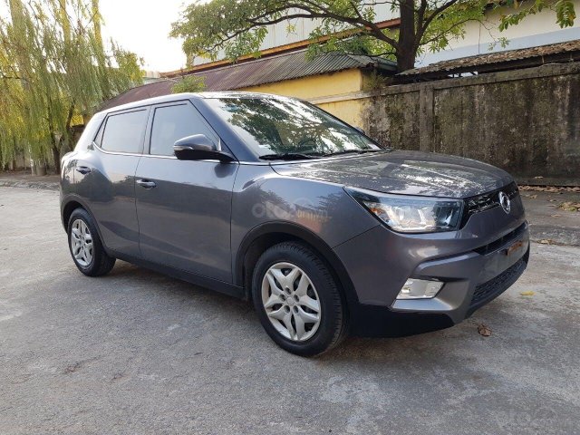 Bán Ssangyong TiVoLi đăng ký lần đầu 2017, màu xám (ghi) nhập khẩu giá tốt 455 triệu đồng0