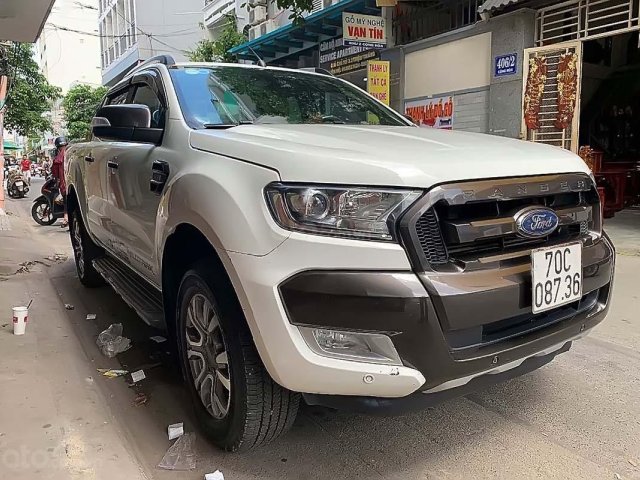 Bán Ford Ranger Wildtrak 3.2L 4x4 AT đời 2016, màu trắng, xe nhập0