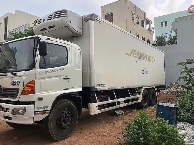 Cần bán xe Hino 500 Series 2013, màu trắng, 3 chân thùng quyền