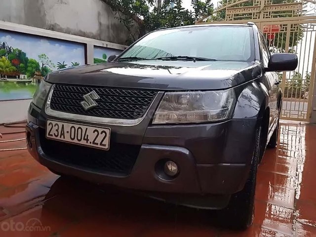 Bán Suzuki Grand Vitara đời 2011, màu xám, nhập khẩu xe gia đình0