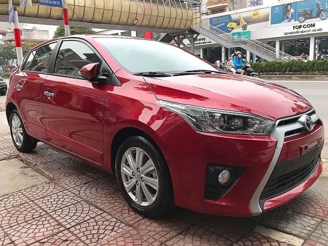 Cần bán Toyota Yaris 1.5 G đời 2017, màu đỏ, xe nhập chính chủ, 595 triệu0