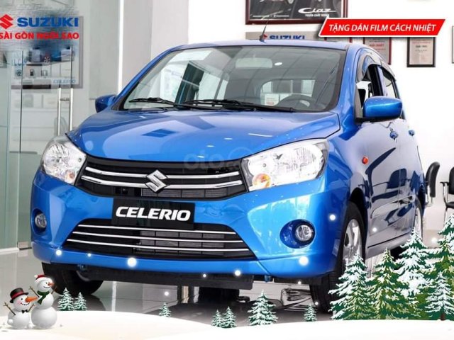 Suzuki Celerio khuyến mãi 15tr, BHVC, dán film, tháng 12/2019