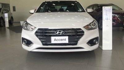 Bán xe Hyundai Accent 1.4 MT năm sản xuất 2019, màu trắng, giao xe nhanh0