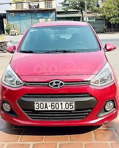 Bán Hyundai Grand i10 1.0 AT năm 2015, màu đỏ, nhập khẩu 0