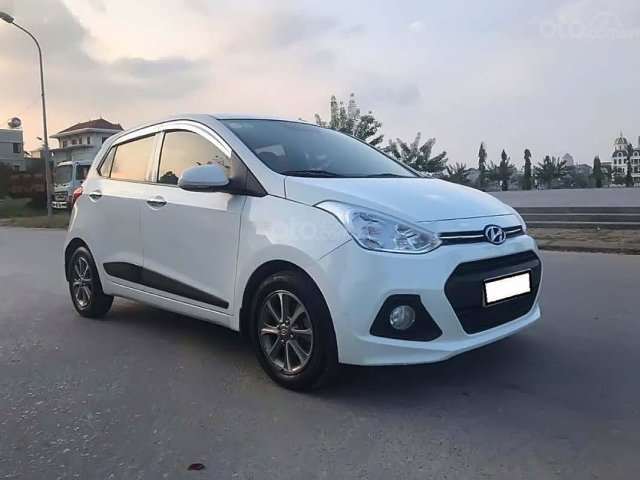 Bán Hyundai Grand i10 1.0MT đời 2014, màu trắng, nhập khẩu0