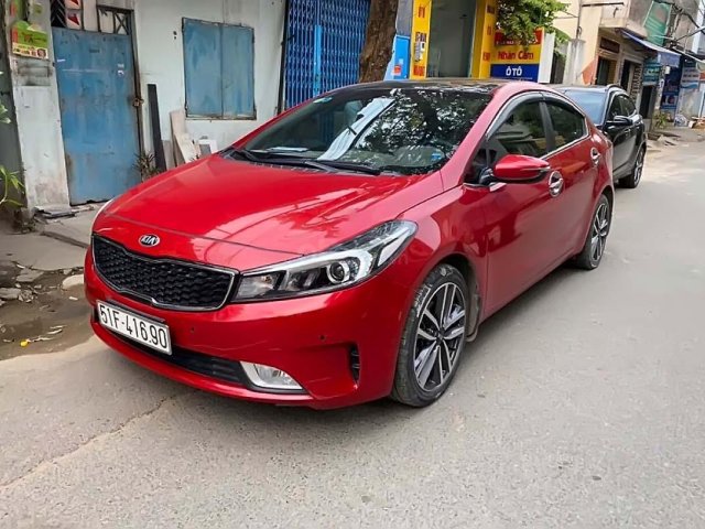 Bán Kia Cerato 1.6 AT đời 2016, màu đỏ, 559 triệu