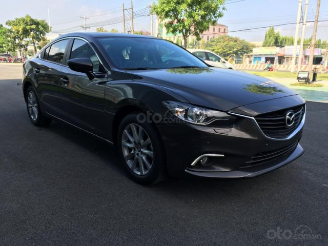 Khuyến mại cực khủng - Giá bán cực sốc, Mazda 6 2.0 Premium sản xuất năm 2017, màu đen0