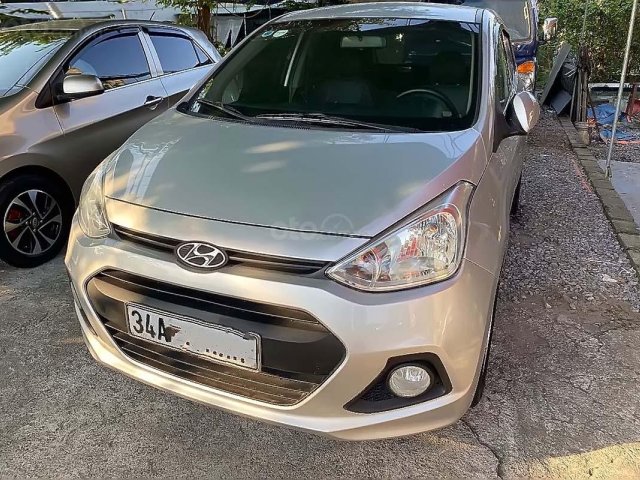 Bán xe Hyundai Grand i10 năm 2014, màu bạc, nhập khẩu nguyên chiếc, 275 triệu