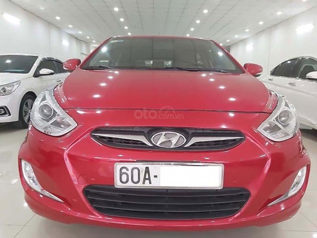 Bán ô tô Hyundai Accent đời 2014, màu đỏ, xe nhập số tự động0