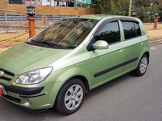 Bán Hyundai Getz 1.4 AT đời 2008, màu xanh cốm, nhập khẩu Hàn Quốc, giá tốt0