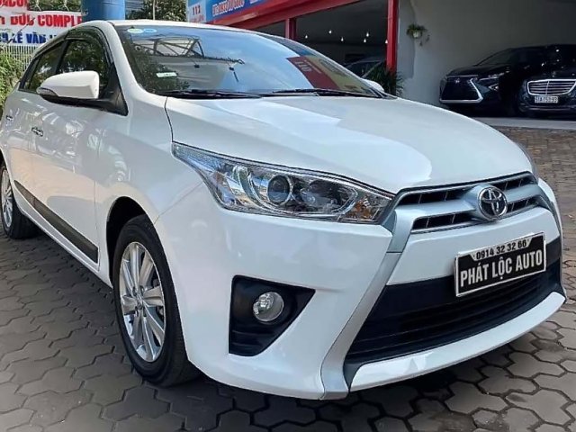 Bán xe Toyota Yaris 1.5G năm sản xuất 2017, màu trắng, nhập khẩu chính hãng