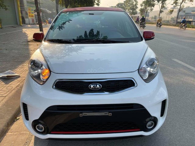 Kia Morning 1.25 Si AT sx 2017 trắng ngọc trai LH: 03877077770