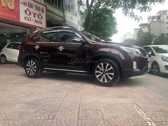 Cần bán gấp Kia Sorento GATH 2016, màu đỏ, số tự động0