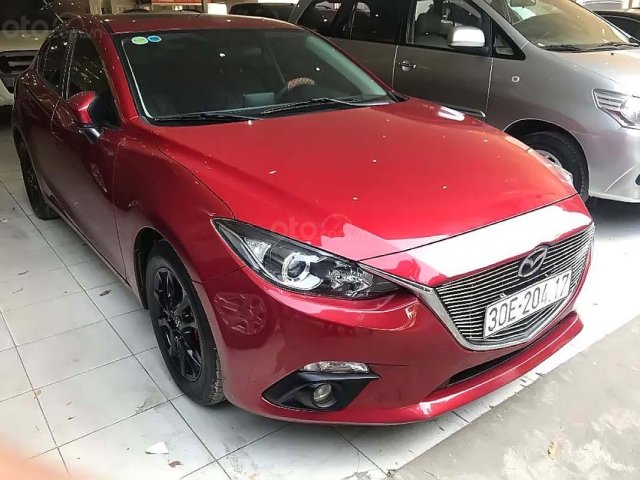 Cần bán xe Mazda 3 1.5 AT đời 2015, màu đỏ số tự động