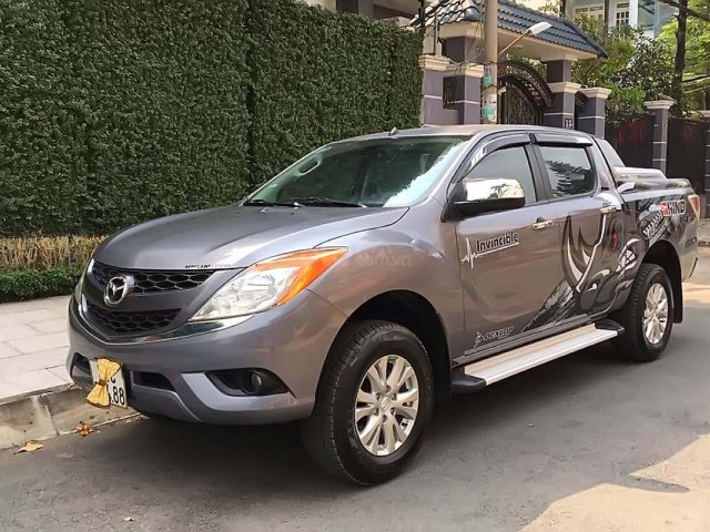 Cần bán gấp Mazda BT 50 sản xuất 2013, màu xám, nhập khẩu số tự động0