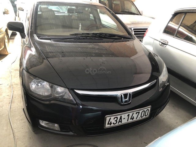 Cần bán lại xe Honda Civic đăng ký lần đầu 2008, màu đen nhập khẩu nguyên chiếc giá chỉ 315 triệu đồng0