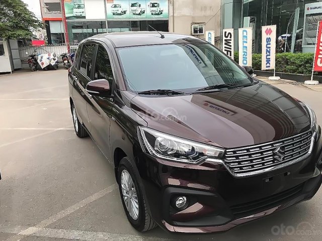 Ms Thắm bán Suzuki Ertiga 1.5AT sản xuất 2019, màu nâu. Nhận giao xe toàn quốc miễn phí0