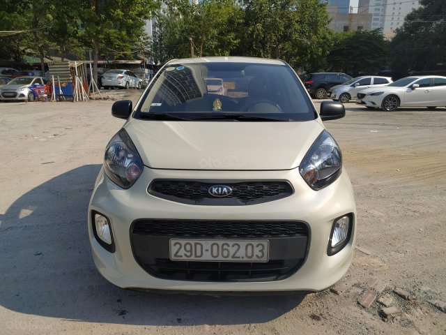 Bán xe Kia Morning sản xuất 2015, màu Kem (Be) xe gia đình giá tốt 280 triệu đồng - Liên hệ 09795361680