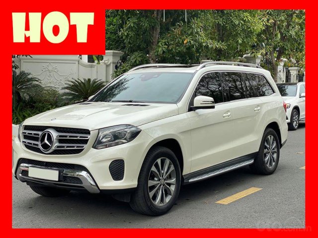 MBA Auto - Bán xe Mercedes GLS400 trắng 2016 cũ giá tốt siêu sang, trả trước 1 tỷ 500 triệu nhận xe ngay