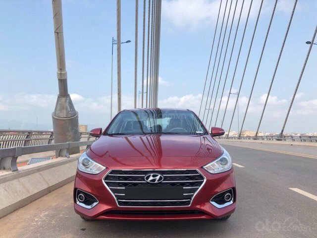 Hyundai Accent, màu đỏ, giá từ 499 triệu, giao ngay khách Quảng Nam- Đà Nẵng 09056236730