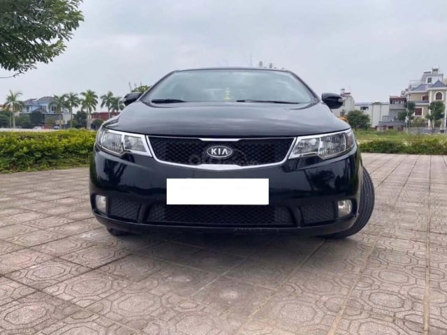 Bán Kia Cerato năm 2009, màu đen, xe nhập xe gia đình, giá 340tr0