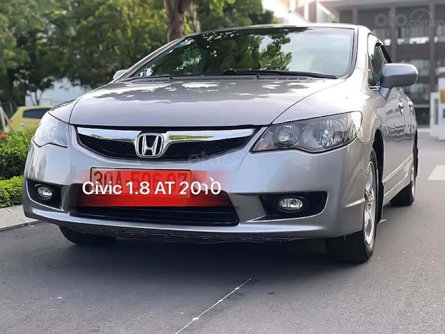 Cần bán Honda Civic 1.8 AT sản xuất năm 2010, số tự động, giá tốt