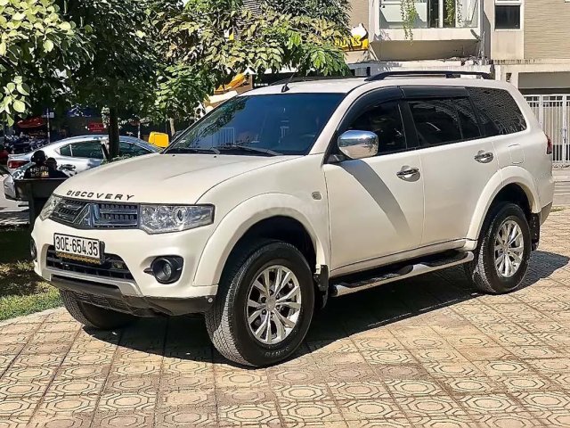 Bán Mitsubishi Pajero Sport D 4x2 MT 2016, màu trắng, số sàn, 615tr