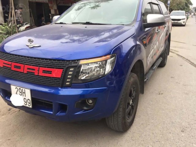 Cần bán lại xe Ford Ranger năm 2015, màu xanh lam, nhập khẩu chính hãng0