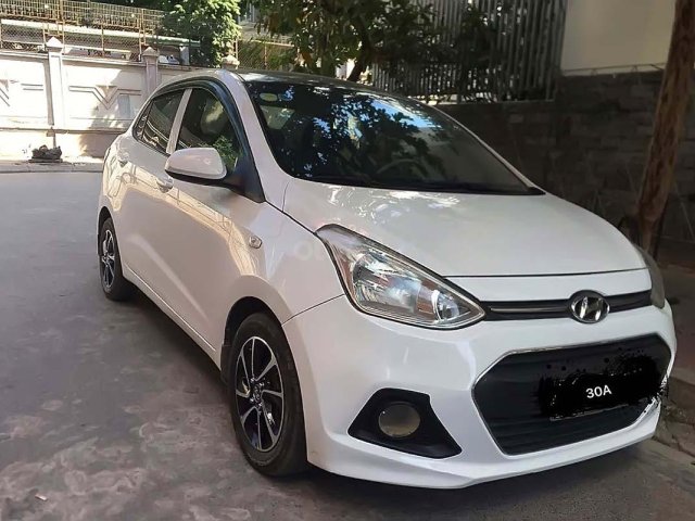 Bán Hyundai Grand i10 1.2 MT Base đời 2015, màu trắng, nhập khẩu