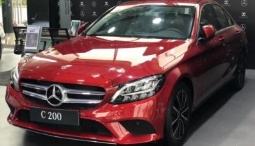 Hotline: 0902.105.599 - Liên hệ ngay để được giá tốt, Mercedes C200 năm sản xuất 2019, màu đỏ