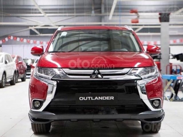 Bán Mitsubishi Outlander 2.4 CVT Premium sản xuất năm 2019, màu đỏ