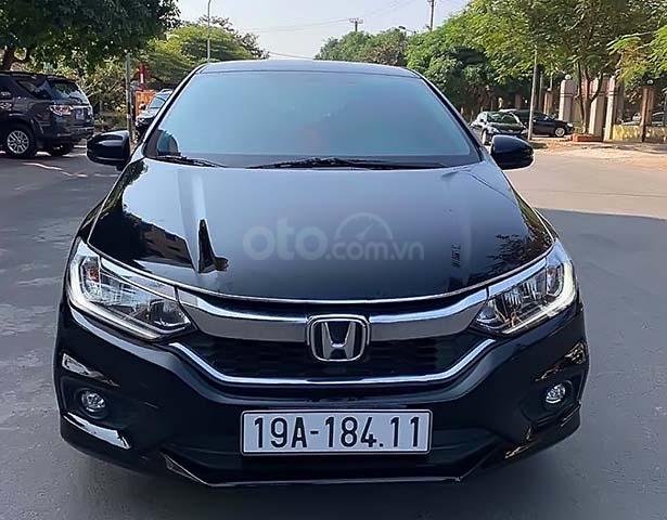 Bán xe cũ Honda City 1.5TOP năm sản xuất 2018, màu đen