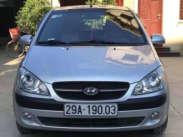 Bán Hyundai Getz đời 2010, màu bạc, nhập khẩu  0