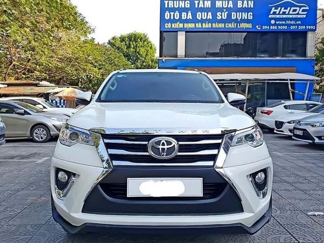 Bán Toyota Fortuner sản xuất 2018, màu trắng, nhập khẩu