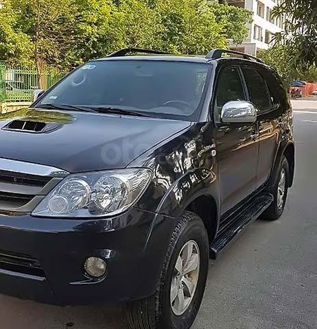 Bán Toyota Fortuner 2008, màu đen, xe nhập chính hãng