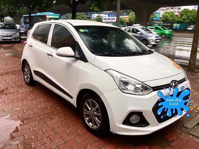 Xe Hyundai Grand i10 2015, màu trắng, nhập khẩu nguyên chiếc chính hãng0