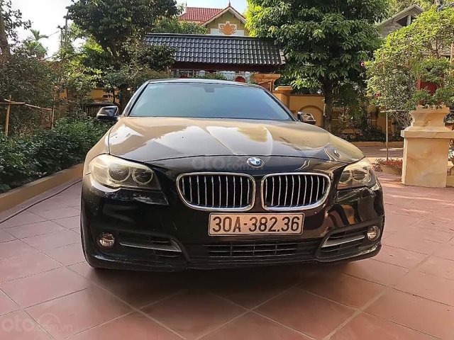 Bán BMW 5 Series đời 2014, màu đen, xe nhập chính hãng