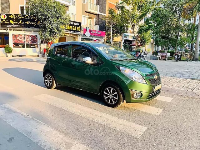 Cần bán Chevrolet Spark Van 1.0AT 2012, màu xanh lục, xe nhập, giá tốt0