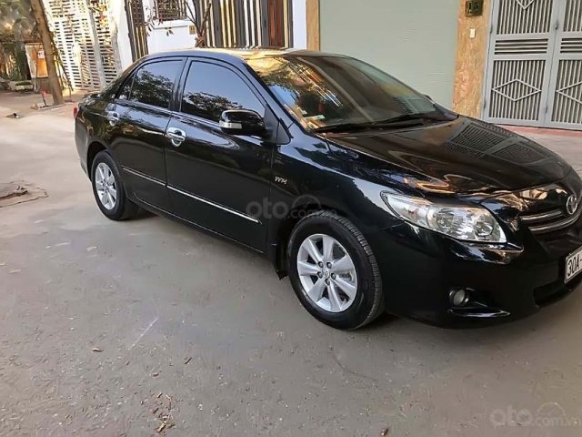 Bán xe Toyota Corolla Altis 1.8G AT năm 2008, màu đen chính chủ, giá tốt0