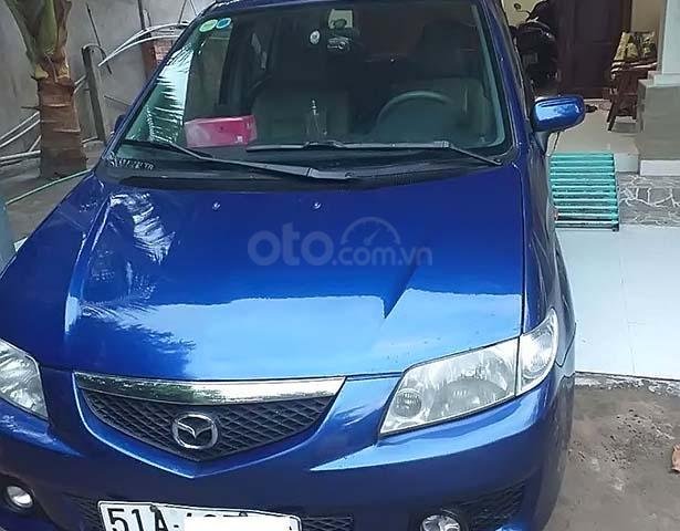 Bán Mazda Premacy 1.8 AT năm 2003, màu xanh lam số tự động giá cạnh tranh0