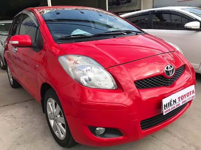 Bán Toyota Yaris sản xuất 2011, màu đỏ, nhập khẩu nguyên chiếc, 430 triệu0