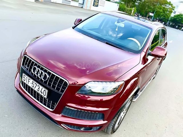 Bán xe Audi Q7 3.6 sản xuất năm 2009, màu đỏ, xe nhập số tự động giá cạnh tranh0