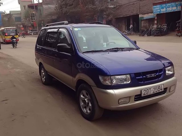 Bán ô tô Isuzu Hi lander LS năm sản xuất 2003, màu xanh lam xe gia đình0