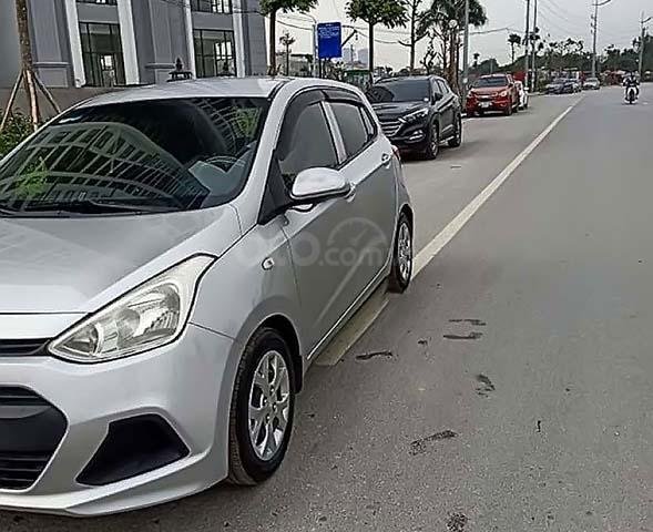 Bán Hyundai Grand i10 1.0 MT Base năm sản xuất 2014, màu bạc, nhập khẩu 0