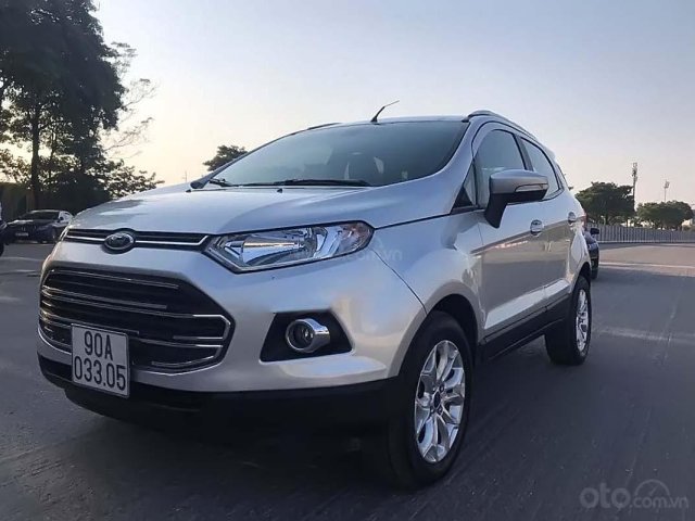 Bán ô tô Ford EcoSport đời 2015, màu bạc xe gia đình, giá tốt0