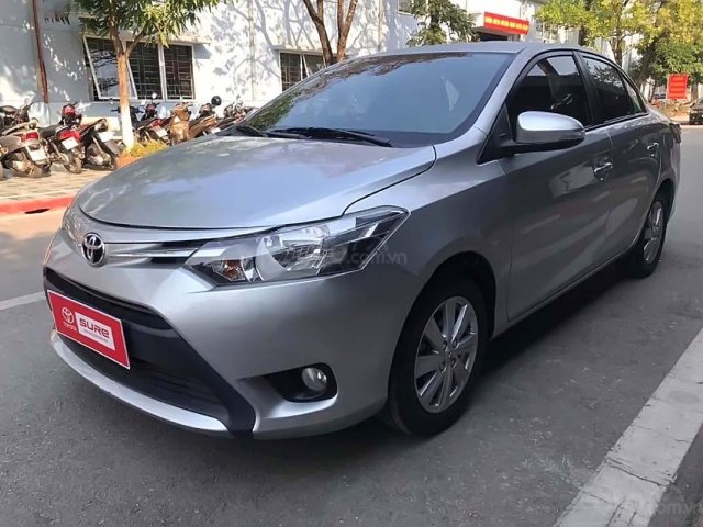 Bán Toyota Vios E 2017, màu bạc số sàn, giá chỉ 465 triệu0