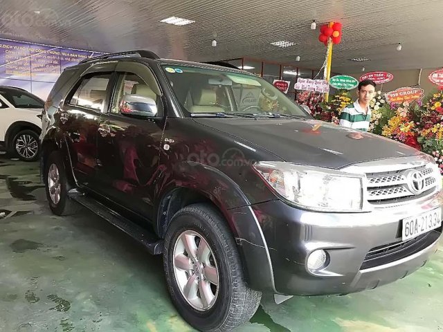 Bán Toyota Fortuner 2.5G sản xuất năm 2011, màu xám