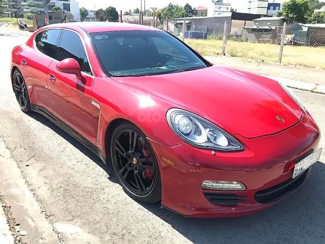 Bán xe Porsche Panamera 4S năm 2010, màu đỏ, xe nhập